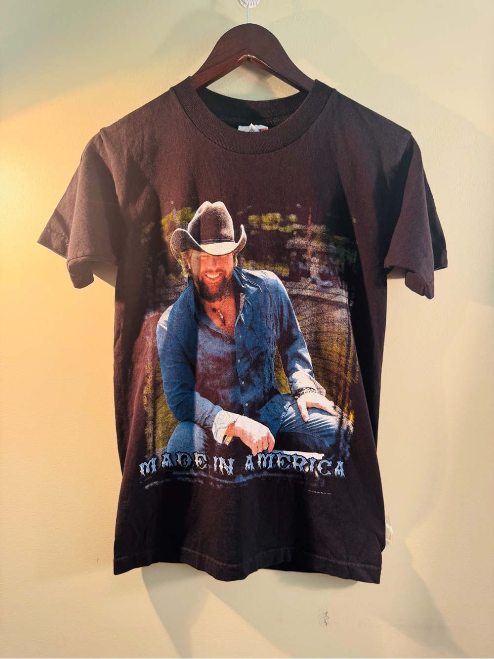 Vintage Toby Keith Locked & Loaded Tour T-Shirt Small Concert Tee